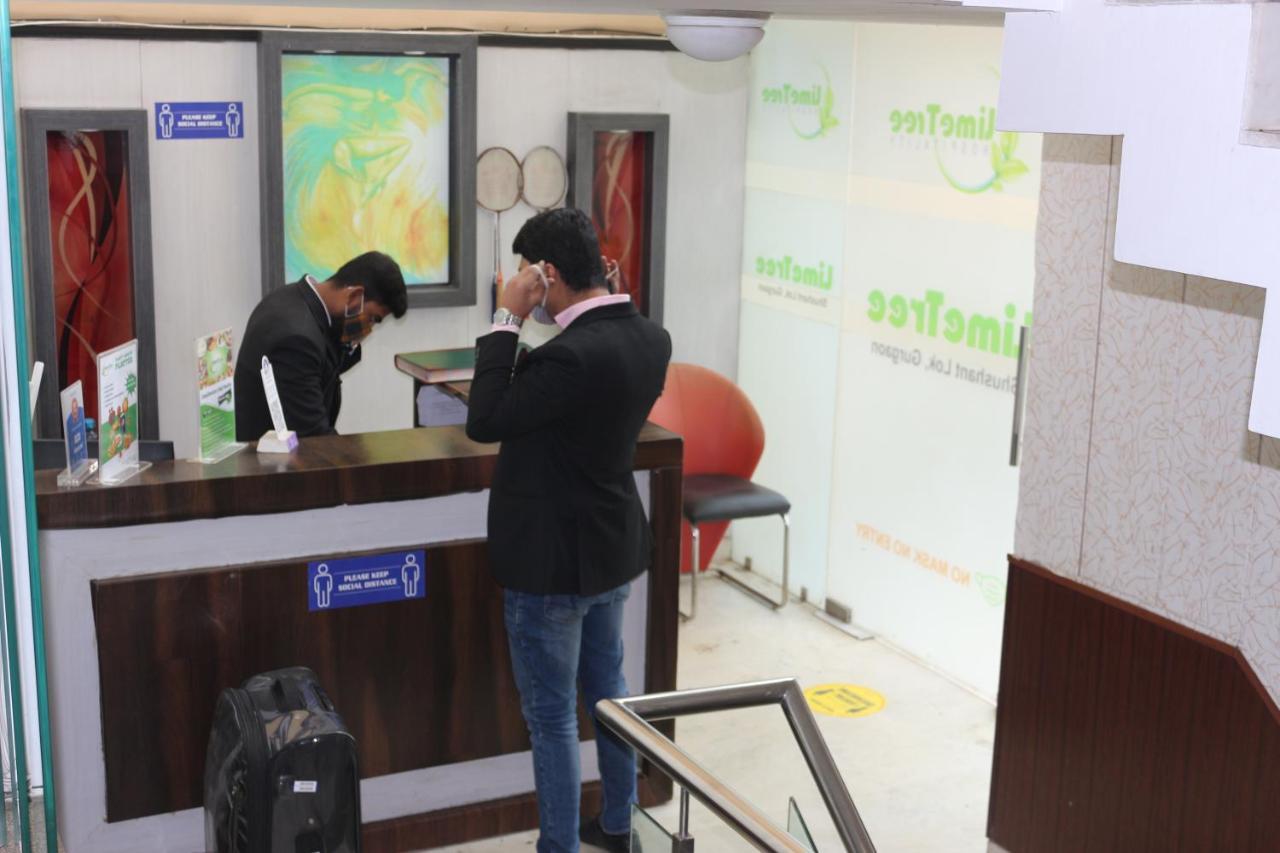 Lime Tree Hotel Sushant Lok Gurgaon Sector 29 Next To Iffco Chowk Metro Extérieur photo